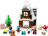 Casa de Pan de Jengibre de Papá Noel 2023