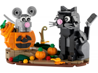 Gato y Ratón de Halloween 2023