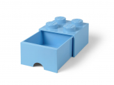 Ladrillo de 4 espigas con cajón (azul claro) 2023