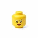Cabeza para almacenamiento LEGO® mini (chica) 2023