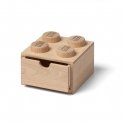 Cajón de madera de 4 espigas (roble claro) 2023