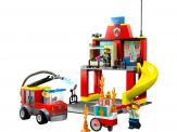 Parque de Bomberos y Camión de Bomberos 2023