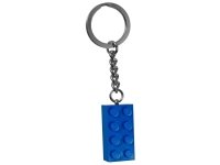 Llavero de ladrillo LEGO® azul 2023