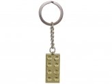 Llavero con ladrillo dorado LEGO® 2023